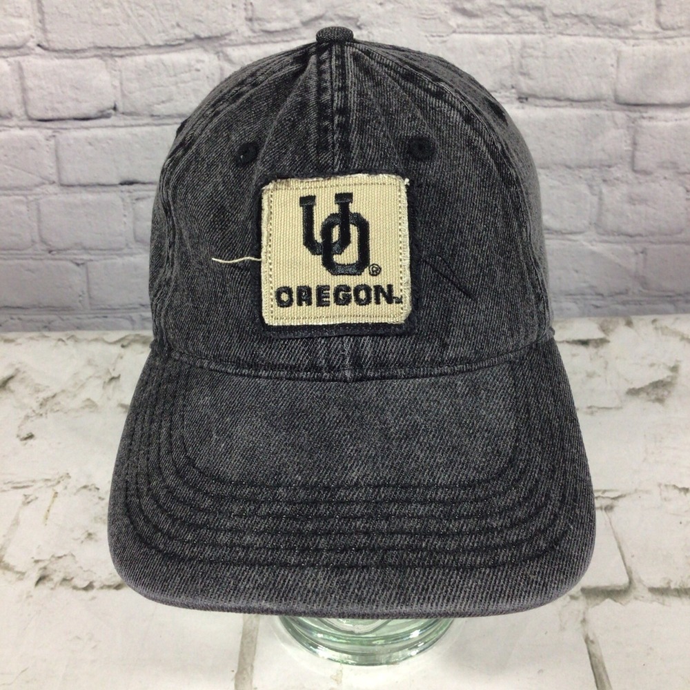 Oregon U Of O Gray Hat Adjustable‎ Ball Cap